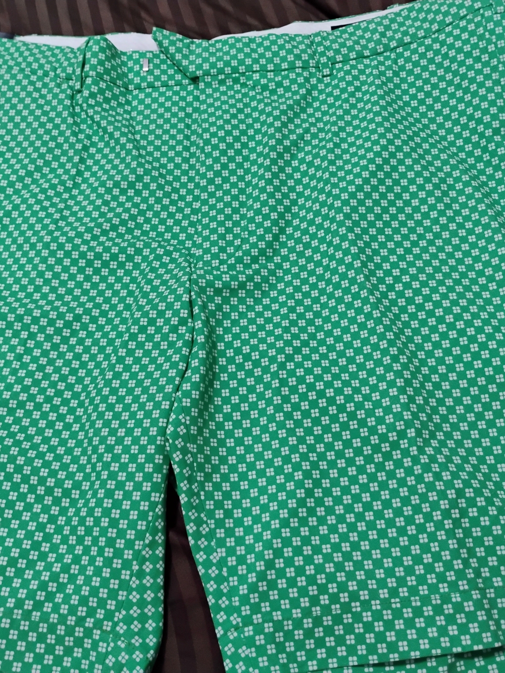 Men's Ralph Lauren RLX Tailored Green Printed Shorts